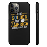 Golden Age of America iPhone Cover Case