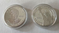 Trump Golf Ball Marker & Tee Set.Seal of The President USA. + 1 Decal