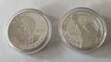 Trump Golf Ball Marker & Tee Set.Seal of The President USA. + 1 Decal