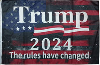 Trump 2024 Make America Great Again Modern American Flag  3x5 Feet