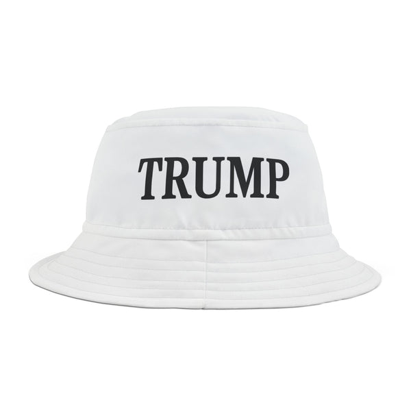 Trump White Bucket Hat