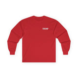Trump 45-47 Front & Back Printed Unisex Long Sleeve T-Shirt