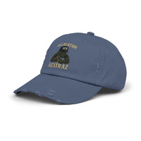 Alligator Alcatraz Everglades FL 2025 Distressed Printed Vintage Hat