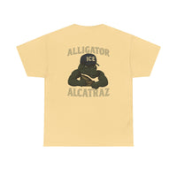 Alligator Alcatraz - Gator wearing ICE hat on a  T-Shirt