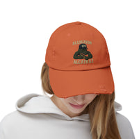 Alligator Alcatraz Everglades FL 2025 Distressed Printed Vintage Hat