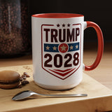 Donald Trump 2028 Ceramic Coffee Mug -  Large 15 oz