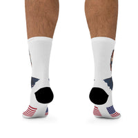 Trump Patriotic Graphic Crew Socks