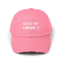 Gulf of America Distressed Cap - Printed Vintage Hat
