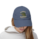 Alligator Alcatraz Everglades FL 2025 Distressed Cap - Printed Vintage Hat