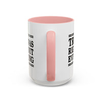 Trump Was Right About Everything Large Ceramic Coffee Mug