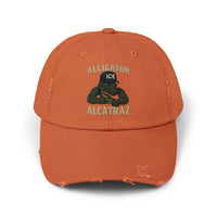 Alligator Alcatraz Everglades FL 2025 Distressed Printed Vintage Hat