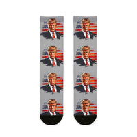 Trump American Flag Crew Socks