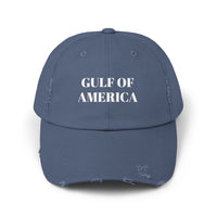 Gulf of America Distressed Cap - Printed Vintage Hat