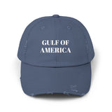 Gulf of America Distressed Cap - Printed Vintage Hat