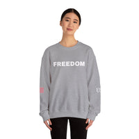Freedom Sweatshirt - Charlie Kirk Tribute American Flag & USA on Sleeves Sweatshirt/Sweater