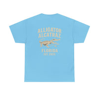 Alligator Alcatraz Logo T-Shirt – Swamp Tough Style for Rebels & Gator Fans