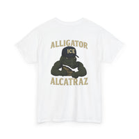 Alligator Alcatraz - Gator wearing ICE hat on a  T-Shirt