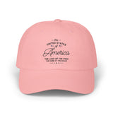 The United States of America Adjustable Cotton Hat
