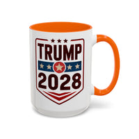 Donald Trump 2028 Ceramic Coffee Mug -  Large 15 oz