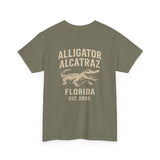 Alligator Alcatraz Logo T-Shirt – Swamp Tough Style for Rebels & Gator Fans