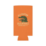 Alligator Alcatraz Can Cooler - Fun Drink Holder Insulator Koozie