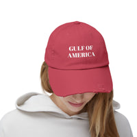 Gulf of America Distressed Cap - Printed Vintage Hat