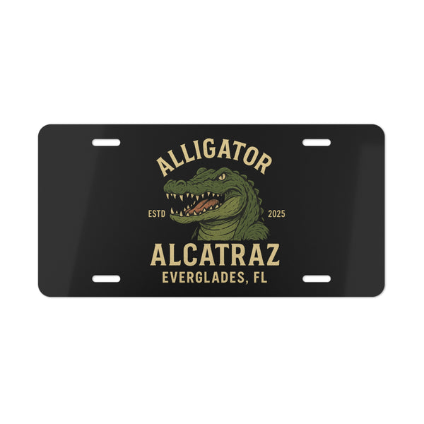 Alligator Vanity Plate Custom License Plate