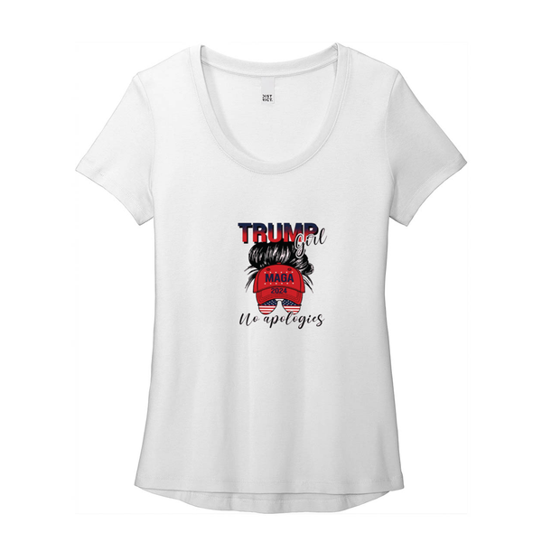 Trump Girl T-Shirt | Women’s Flex Scoop Neck Tee