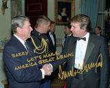 Personalized Novelty Donald Trump Autographed Signed Picture Trump Presidential Memorabilia