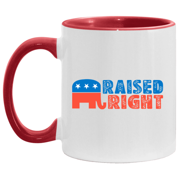 Raised Right Republican GOP Coffee Mug