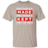 Promises Made Promises Kept Trump 2024  T-Shirt