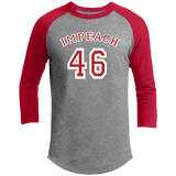 Impeach 46 Anti-Biden Raglan Sleeve Shirt
