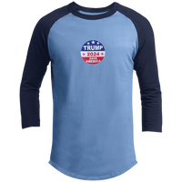 Trump 2024 Save America Again Raglan Sleeve Shirt