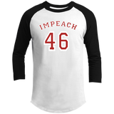 Impeach 46 Anti-Biden Raglan Sleeve Shirt