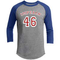 Impeach 46 Anti-Biden Raglan Sleeve Shirt