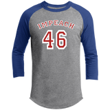 Impeach 46 Anti-Biden Raglan Sleeve Shirt