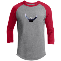 Trump Middle Finger Raglan Sleeve Shirt