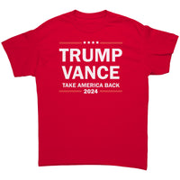 Support Trump Vance 2024 with this Take America Back T-Shirt