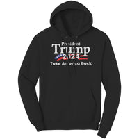 Take America Back Black Hooded Sweatshirt - Hoodie