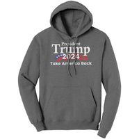 Take America Back Black Hooded Sweatshirt - Hoodie