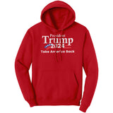 Take America Back Black Hooded Sweatshirt - Hoodie