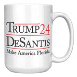 Trump DeSantis mug
