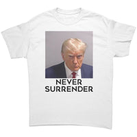 New: Donald Trump Mug Shot Fulton County GA Never Surrender Coffee T-Shirt