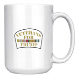 Veterans for Trump Mug logo