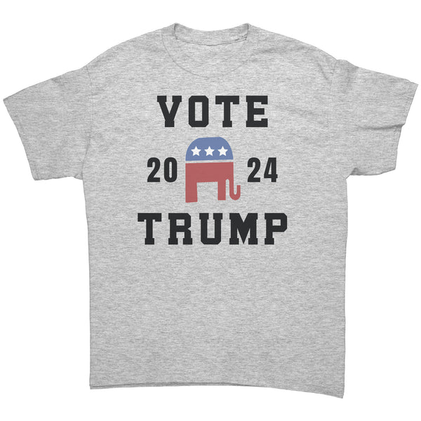 Vote Trump 2024 GOP Elephant  Republican Party T-Shirt