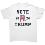 Vote Trump 2024 GOP Elephant  Republican Party T-Shirt