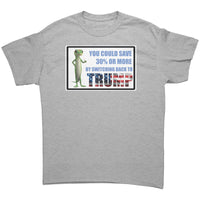 You Could Save 30% By Switching Back to Trump T-Shirt