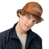 Save America Flag Embroidered trucker cap