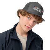 Save America Flag Embroidered trucker cap