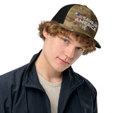 Save America Flag Embroidered trucker cap